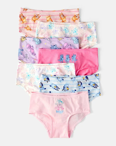 Set 7 ropa interior bluey niña Carters 2T111410