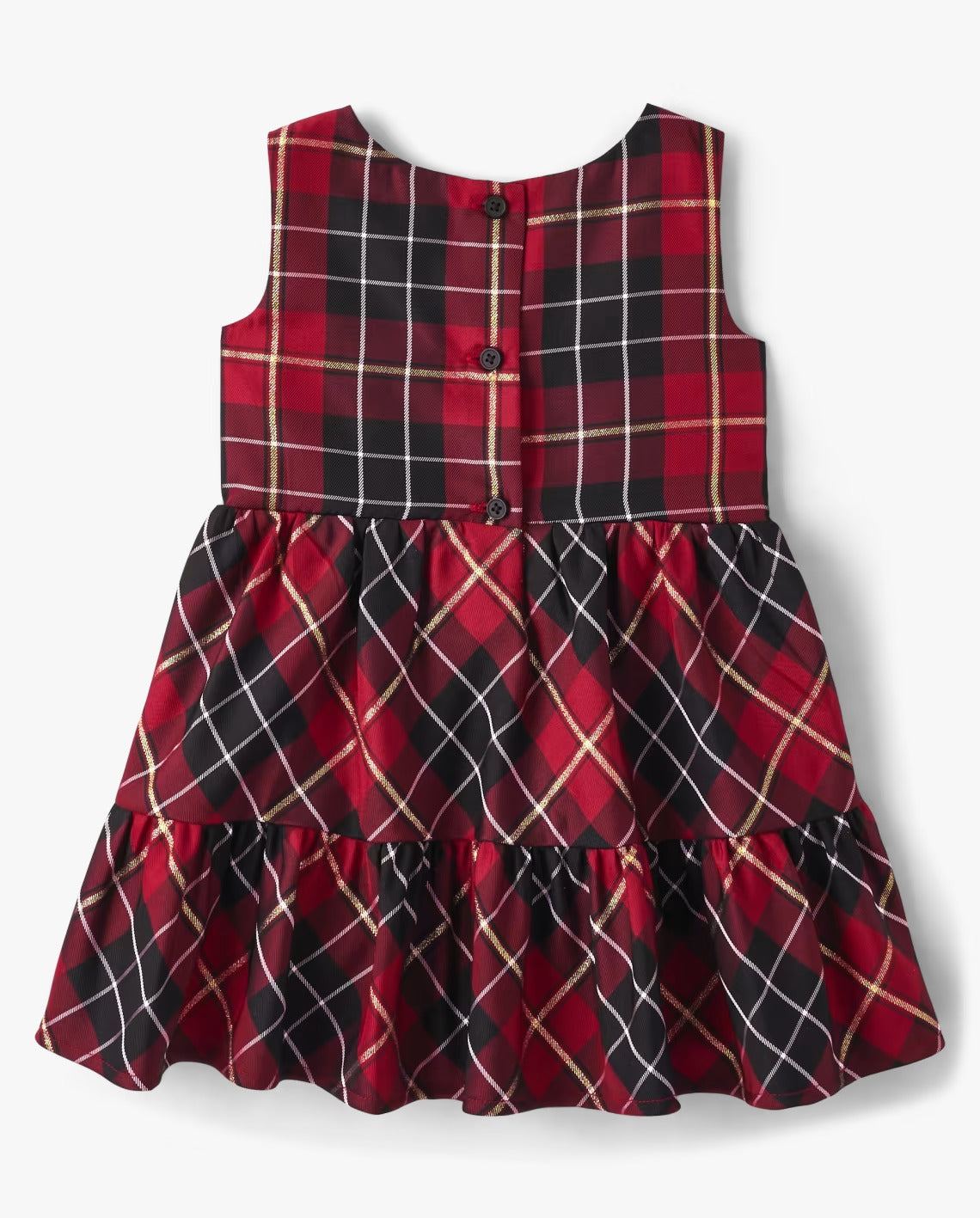 Vestido niña Children's Place rojo cuadros 26549232