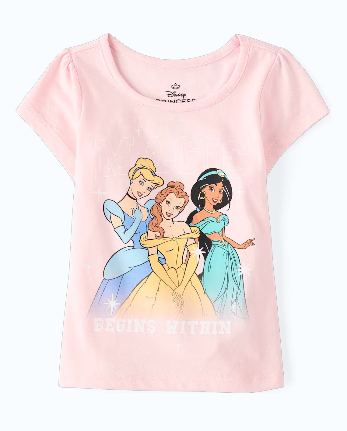 Camisa rosada princesas Disney niña Childrens Place 3058230