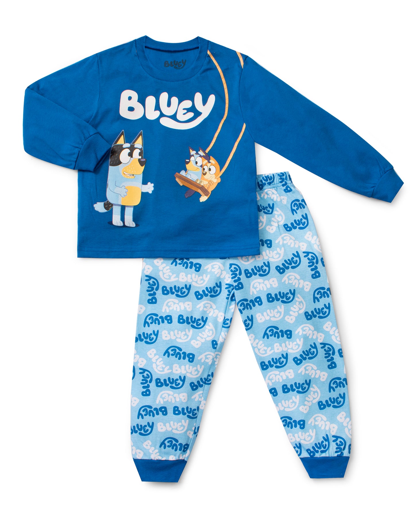 Pijama BBC Bluey Azul St Jacks Niño manga larga 93917936