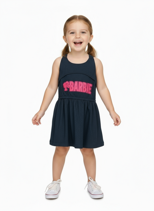 Jumper Overall azul oscuro niña Barbie Disney BA-90044