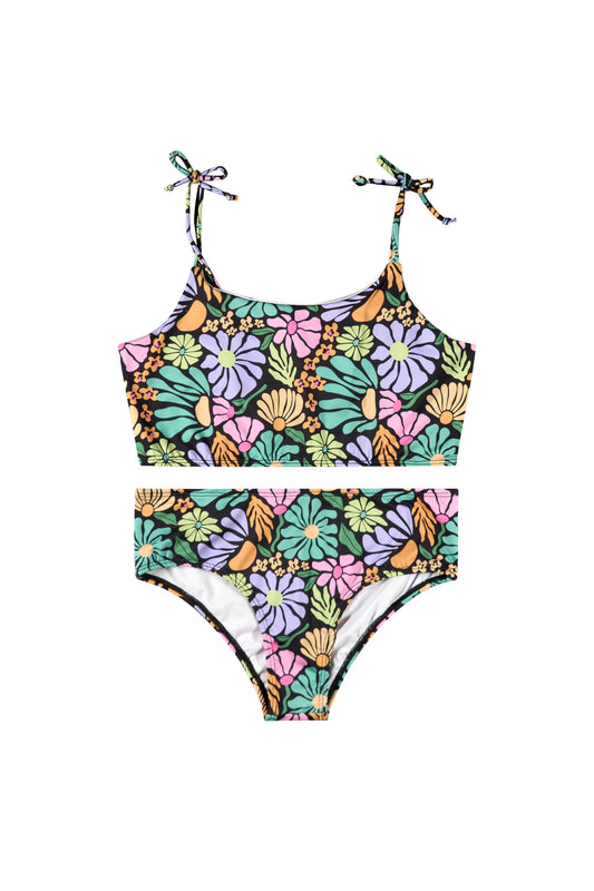 Traje de baño Bikini Gloss Flores Niña Grande 31882 - SB0380