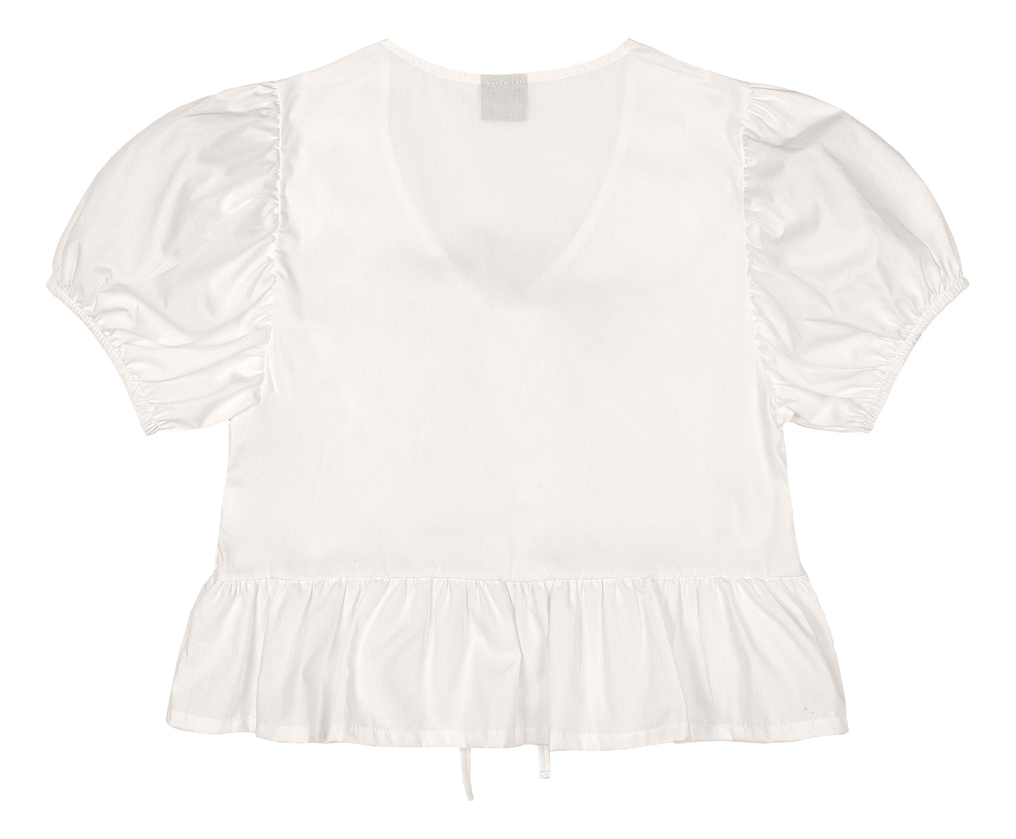 Camisa blusa blanca niña Gloss chongo coquette 31965-000106