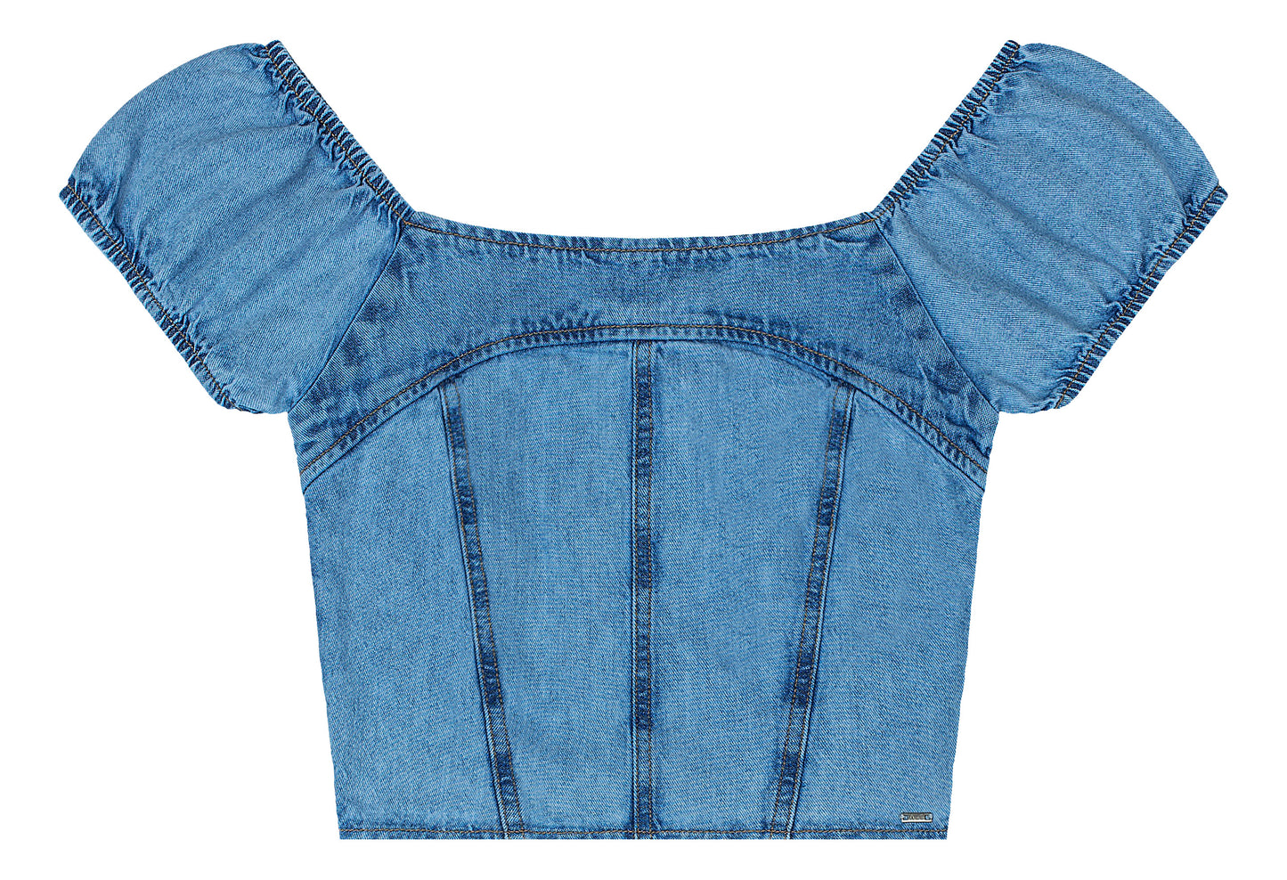 Camisa blusa azul jeans niña Gloss 31969-134308