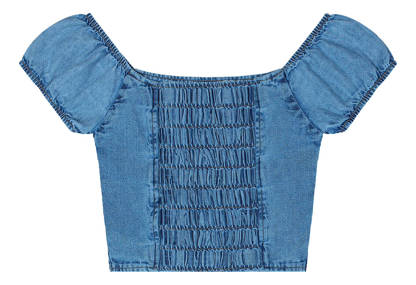Camisa blusa azul jeans niña Gloss 31969-134308