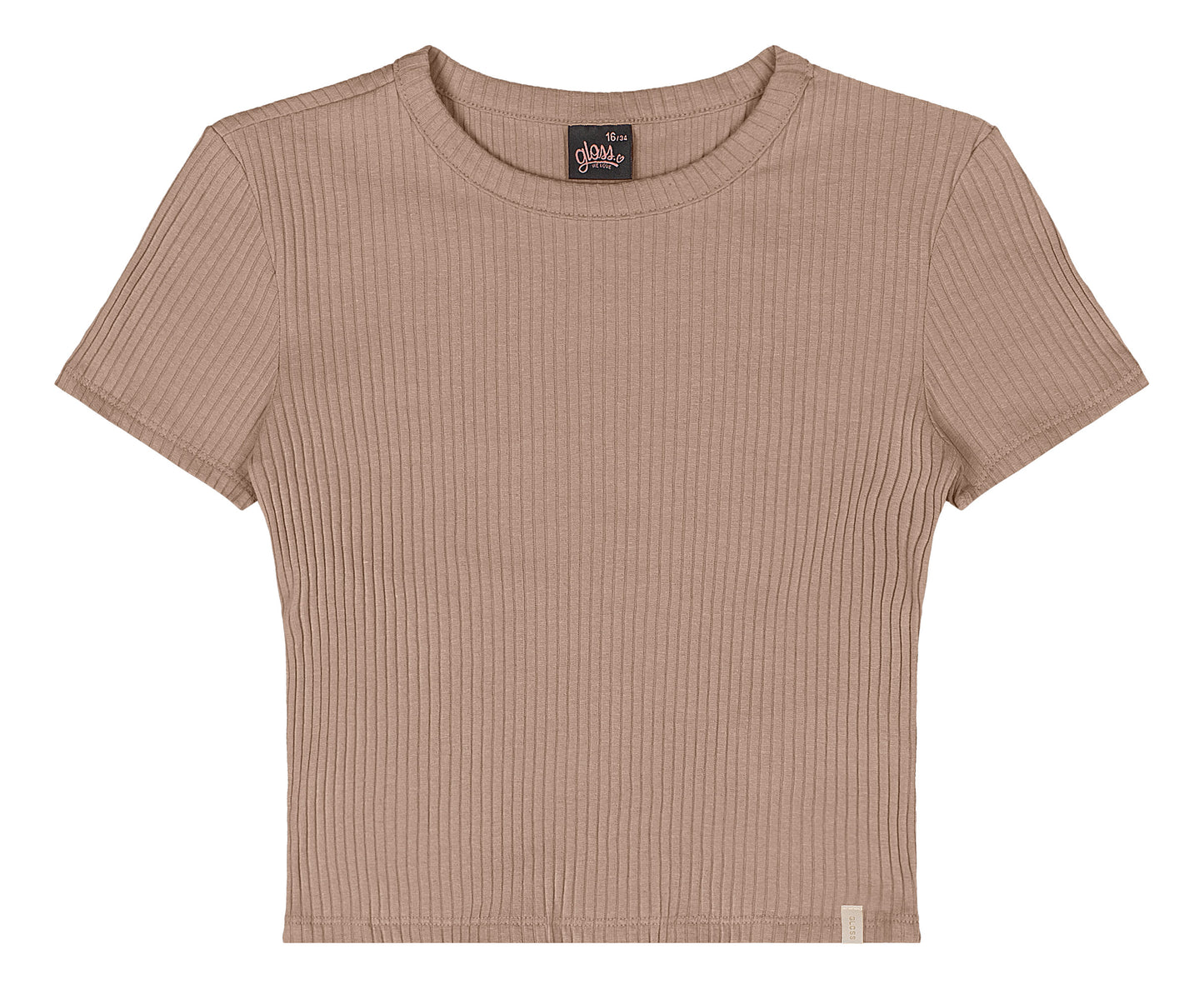 Camisa cafe nude beigeblusa niña 31996-151215