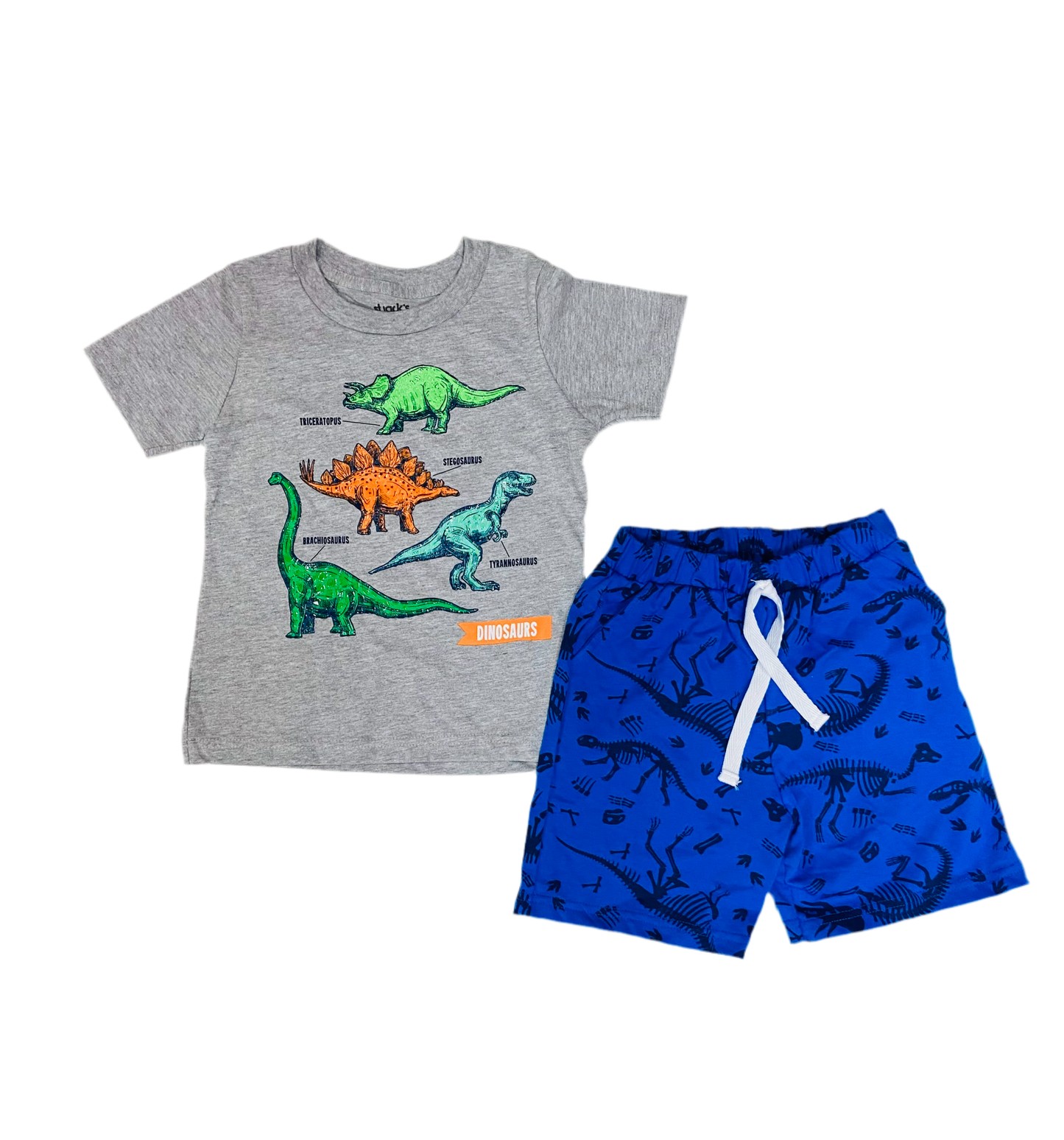 Set 2 piezas Camisa short niño Dino Friends St. Jacks 3000174601