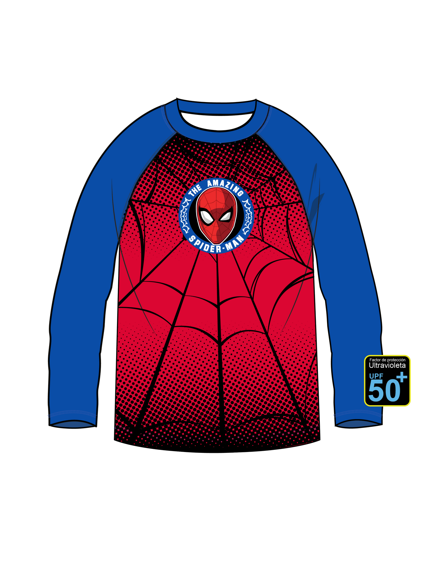 Camisa de baño Spiderman St Jacks 3220005301