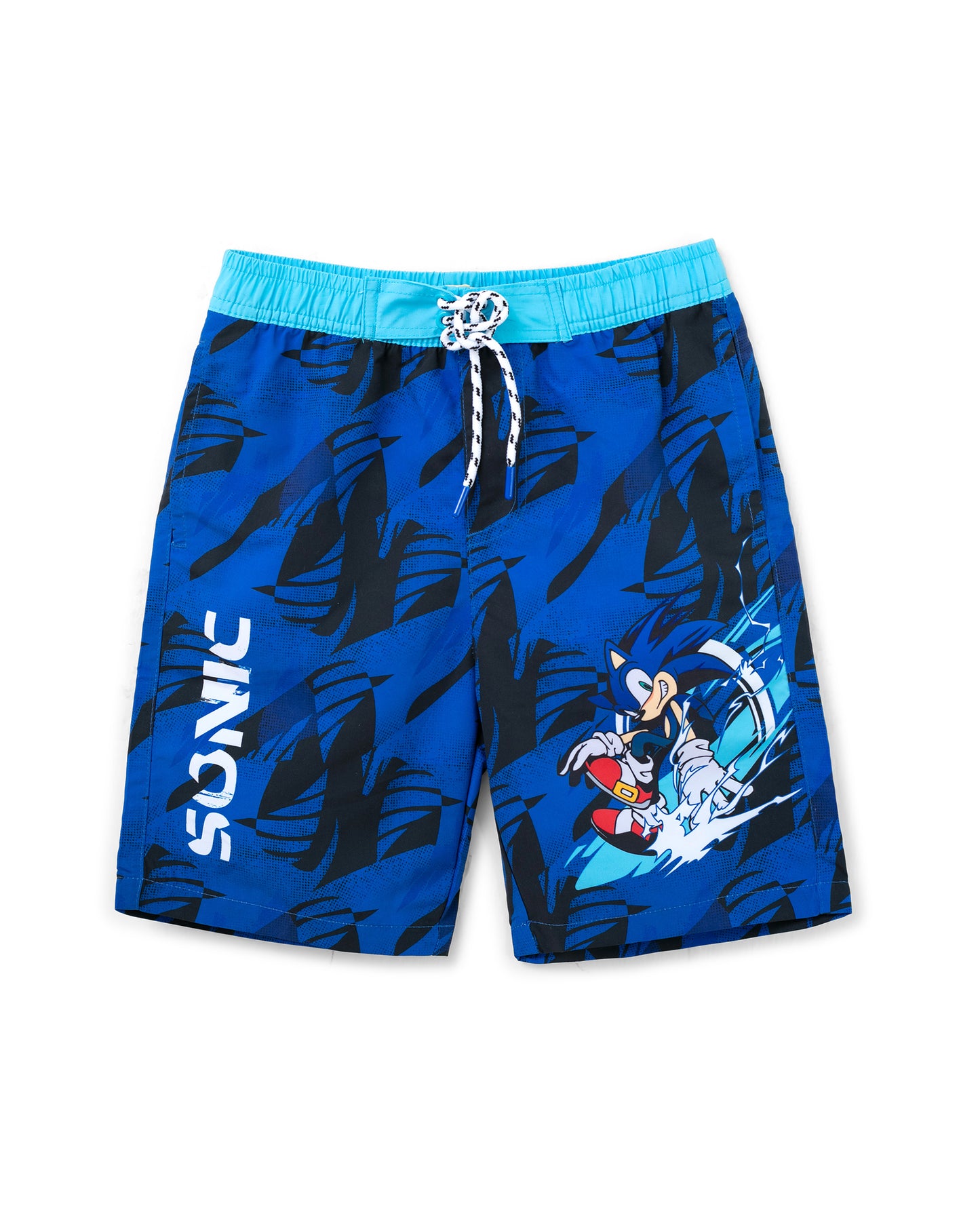 Set conjunto 2 piezas traje de baño niño camisa azul sonic short azul sonic St Jacks 3220005901-3230007701