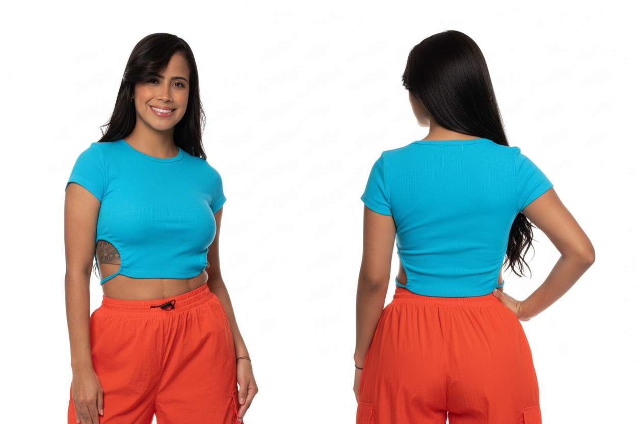 Camisa dama blusa azul CTD1041-2 390290