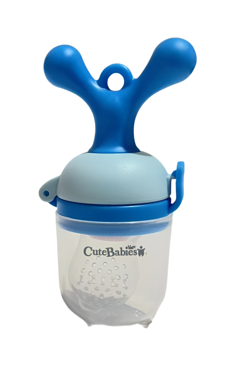 Dispensador de frutas azul Cutebabies