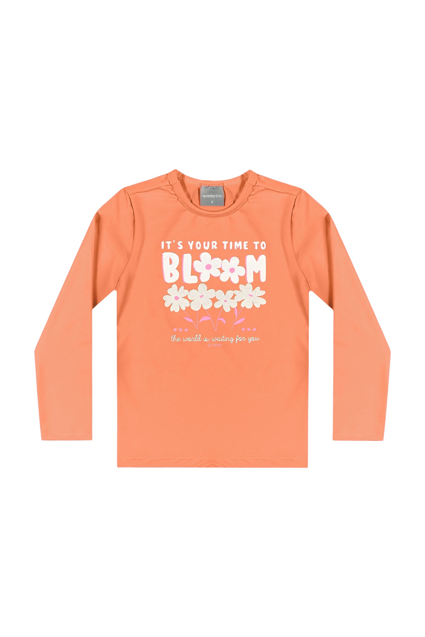 Traje de baño Quimby color naranja 34205 - 022384