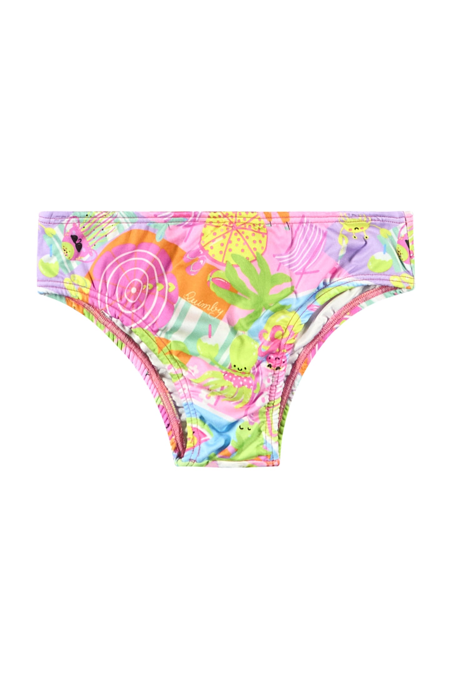 Traje de baño niña manga larga Quimby morado lila 34205 - 143812