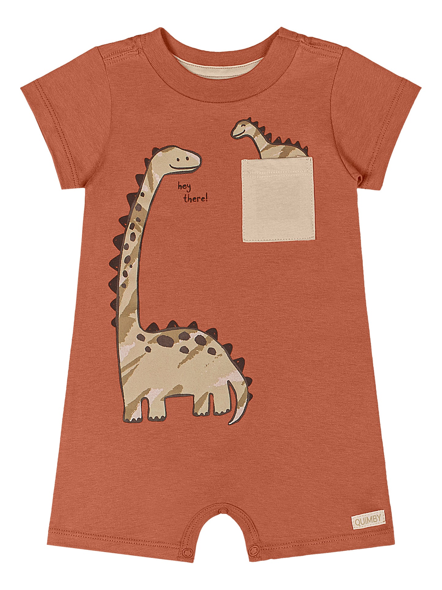 Overall enterizo Dinosaurio café bebe niño Quimby 34457-151429