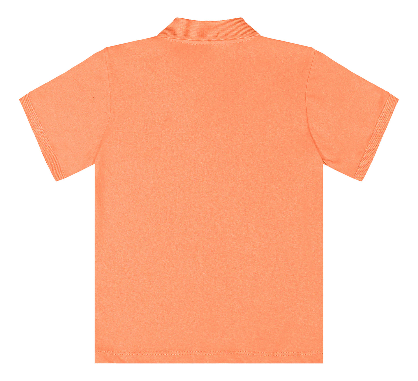 Camisa estilo polo naranja Quimby niño 34481-151247