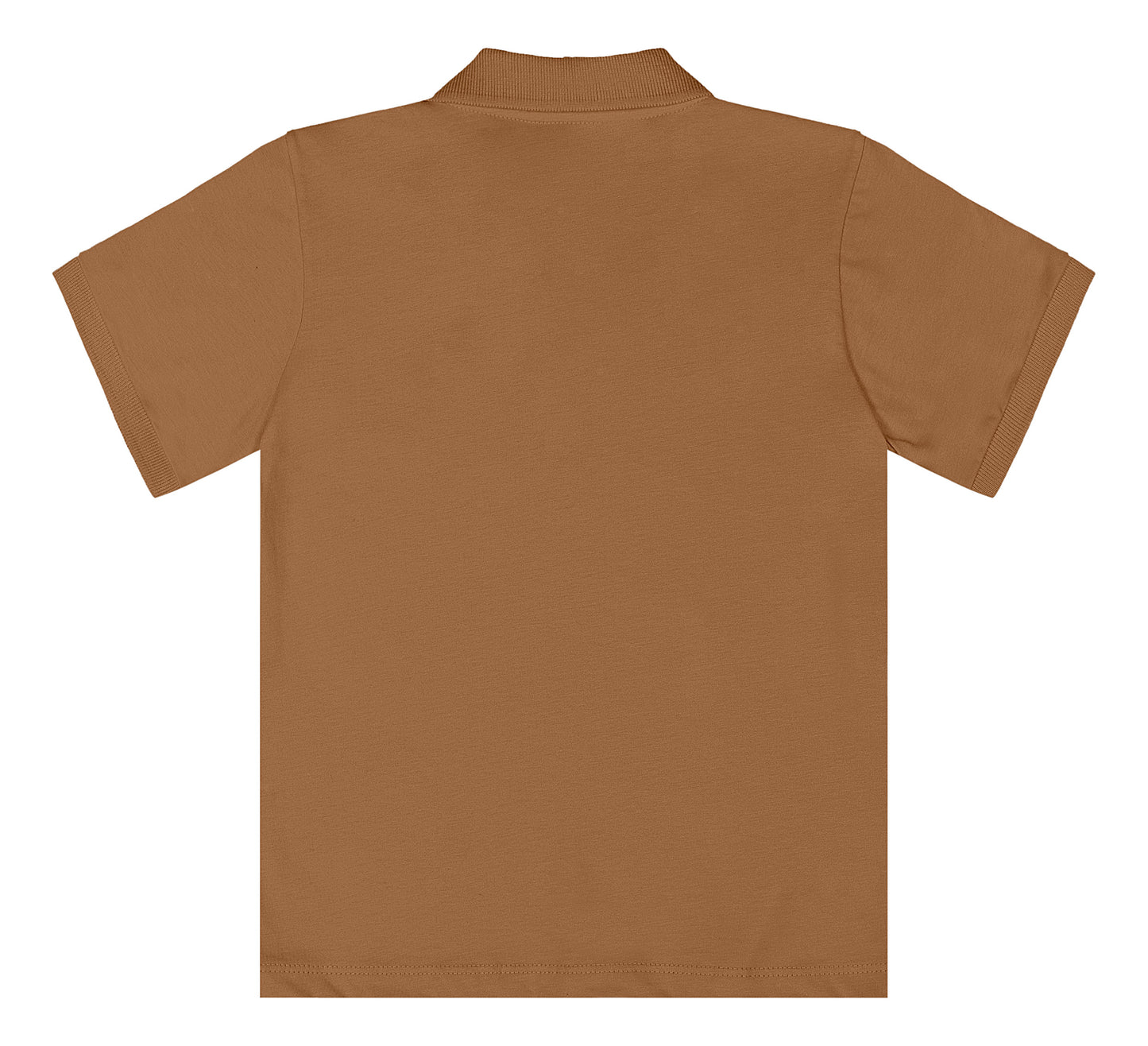 Camisa estilo polo café Quimby niño 34481-171044 bebé niño y niño