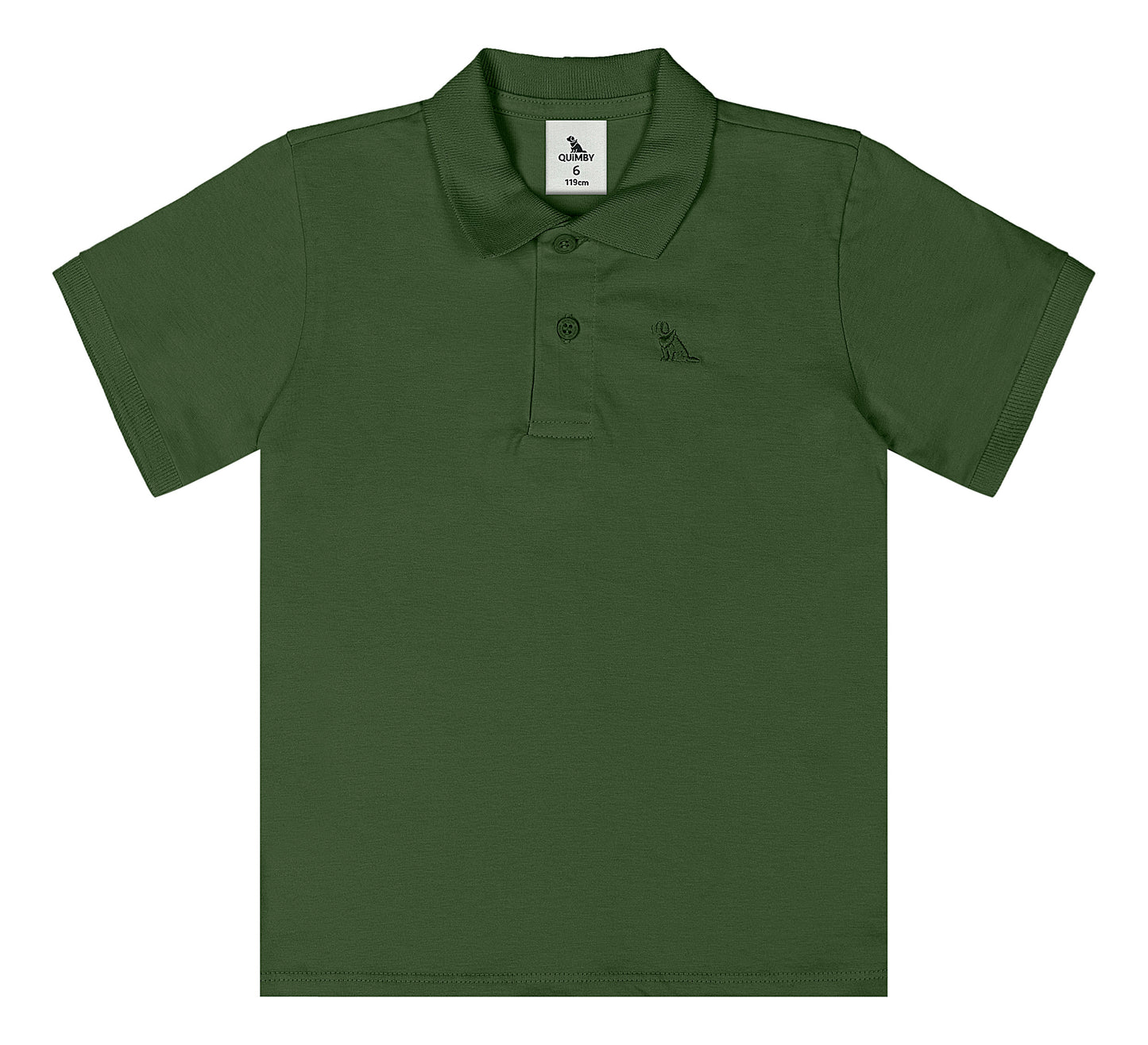 Camisa estilo polo verde Quimby niño 34481-180317 bebé niño y niño