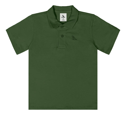 Camisa estilo polo verde Quimby niño 34481-180317 bebé niño y niño