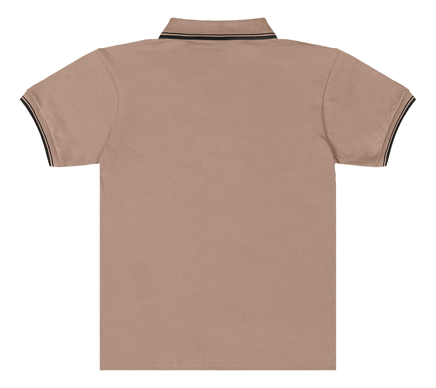 Camisa estilo polo café Quimby niño 34482-151215 bebé niño y niño