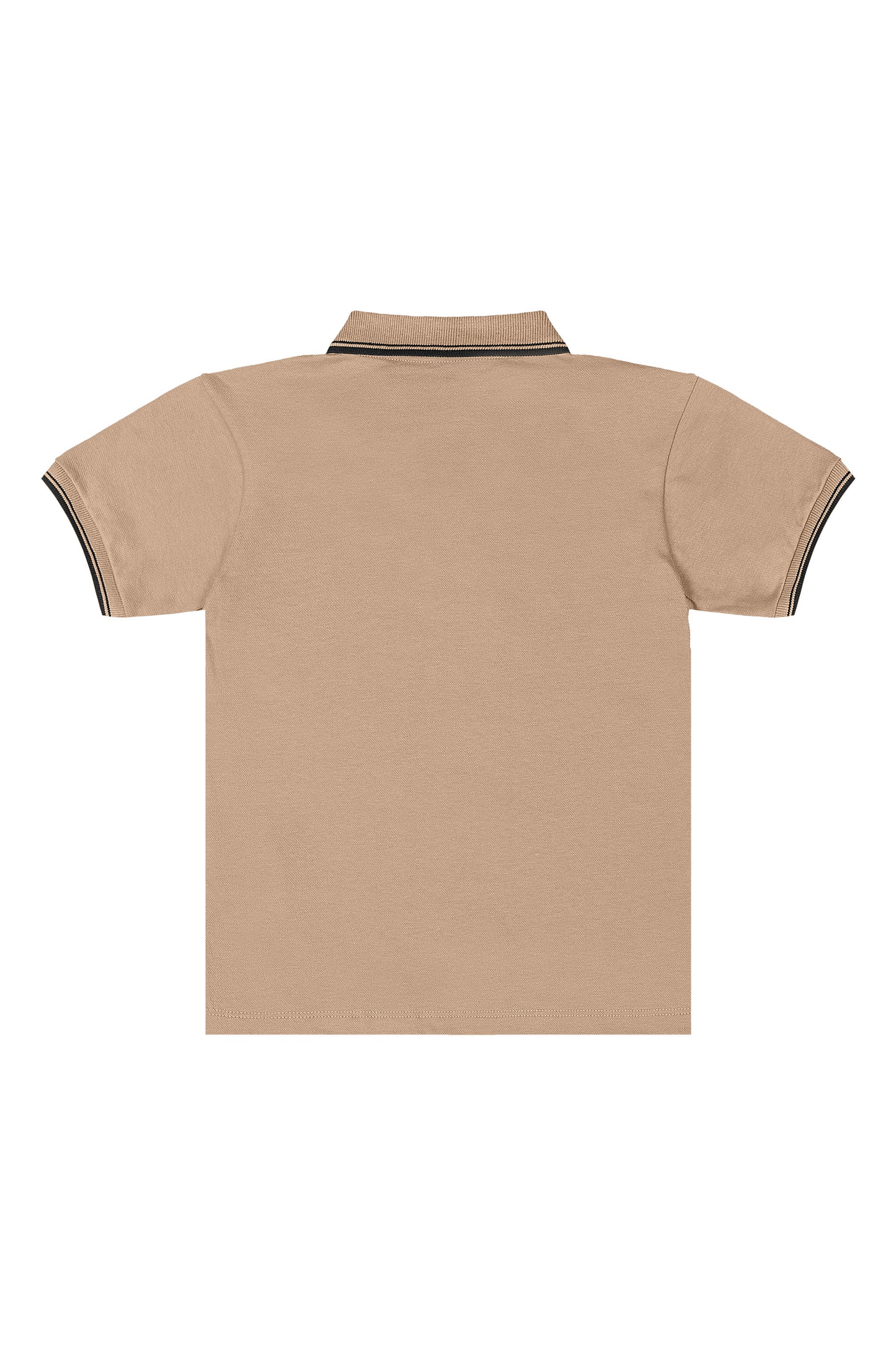 Camisa polo café negra niño 34482-151215