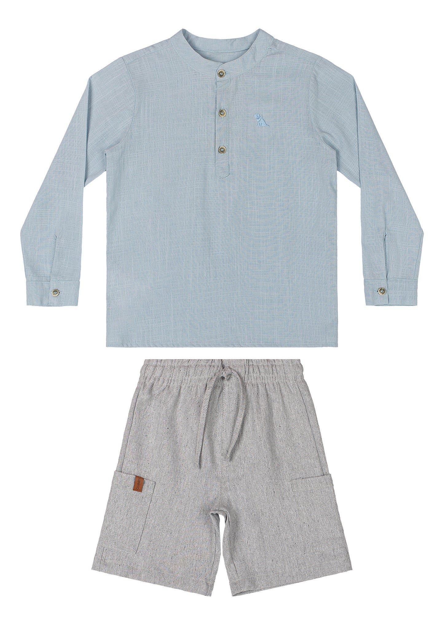 Set conjunto blanco niño Quimby 34494-134304