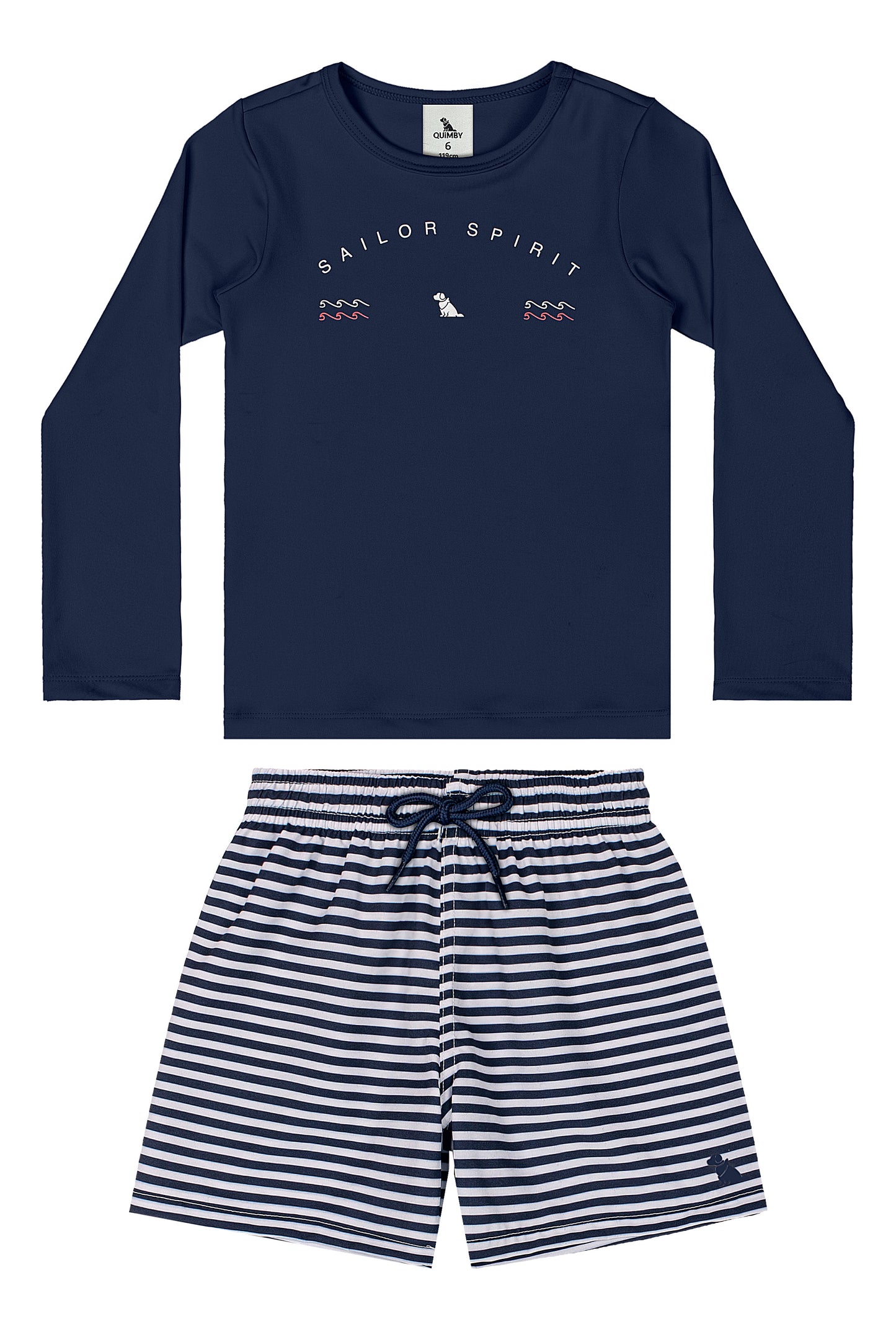 Set conjunto azul navy niño Quimby 34519-193921