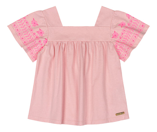 Camisa blusa rosada niña Quimby 34537-131906