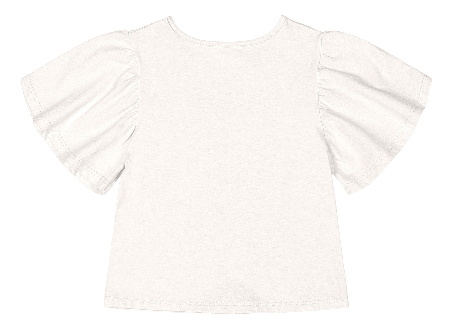Camisa blusa blanca niña helados ice cream Quimby 34540-000106