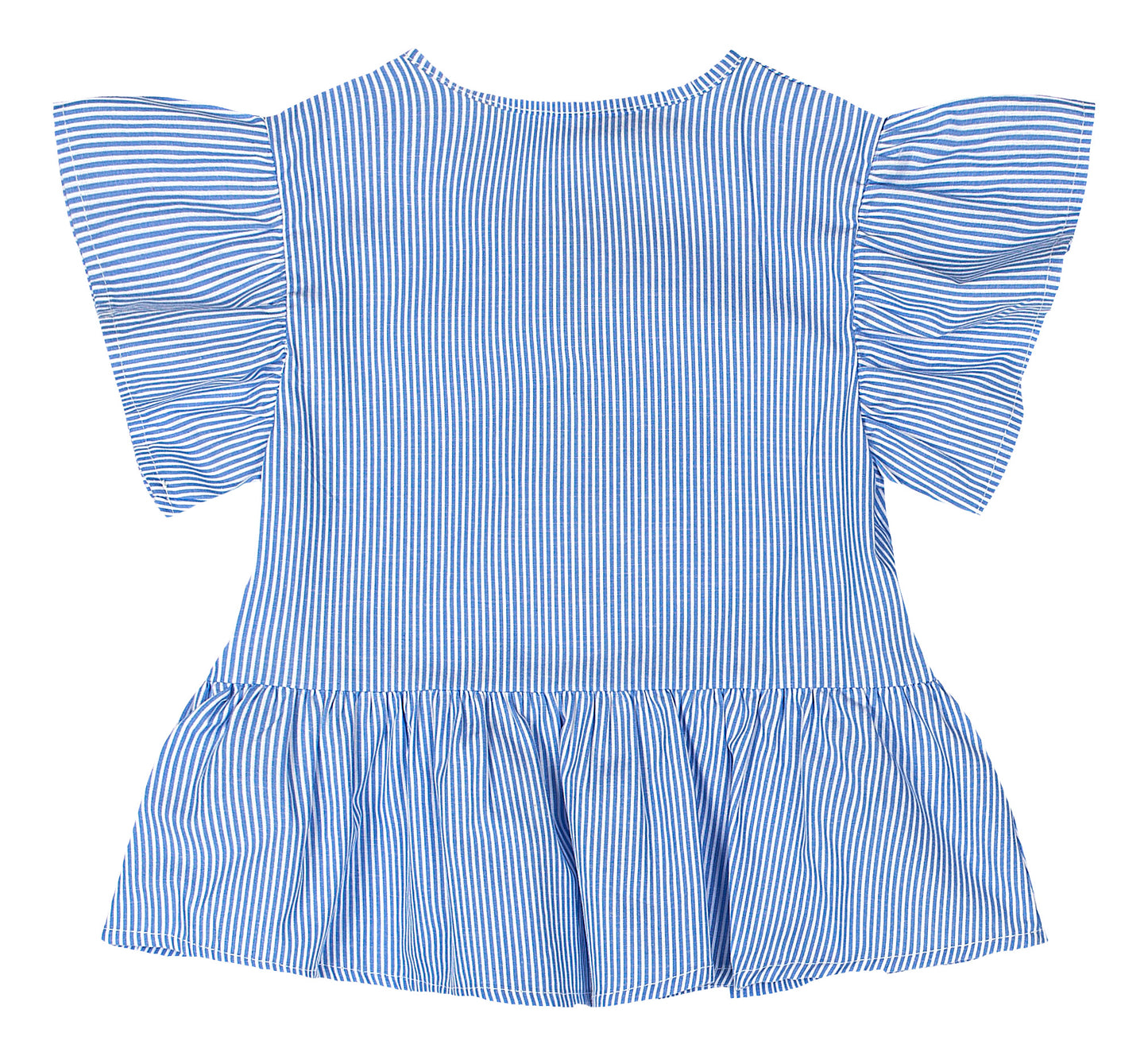 Camisa azul rayas niña Quimby 34541-144112