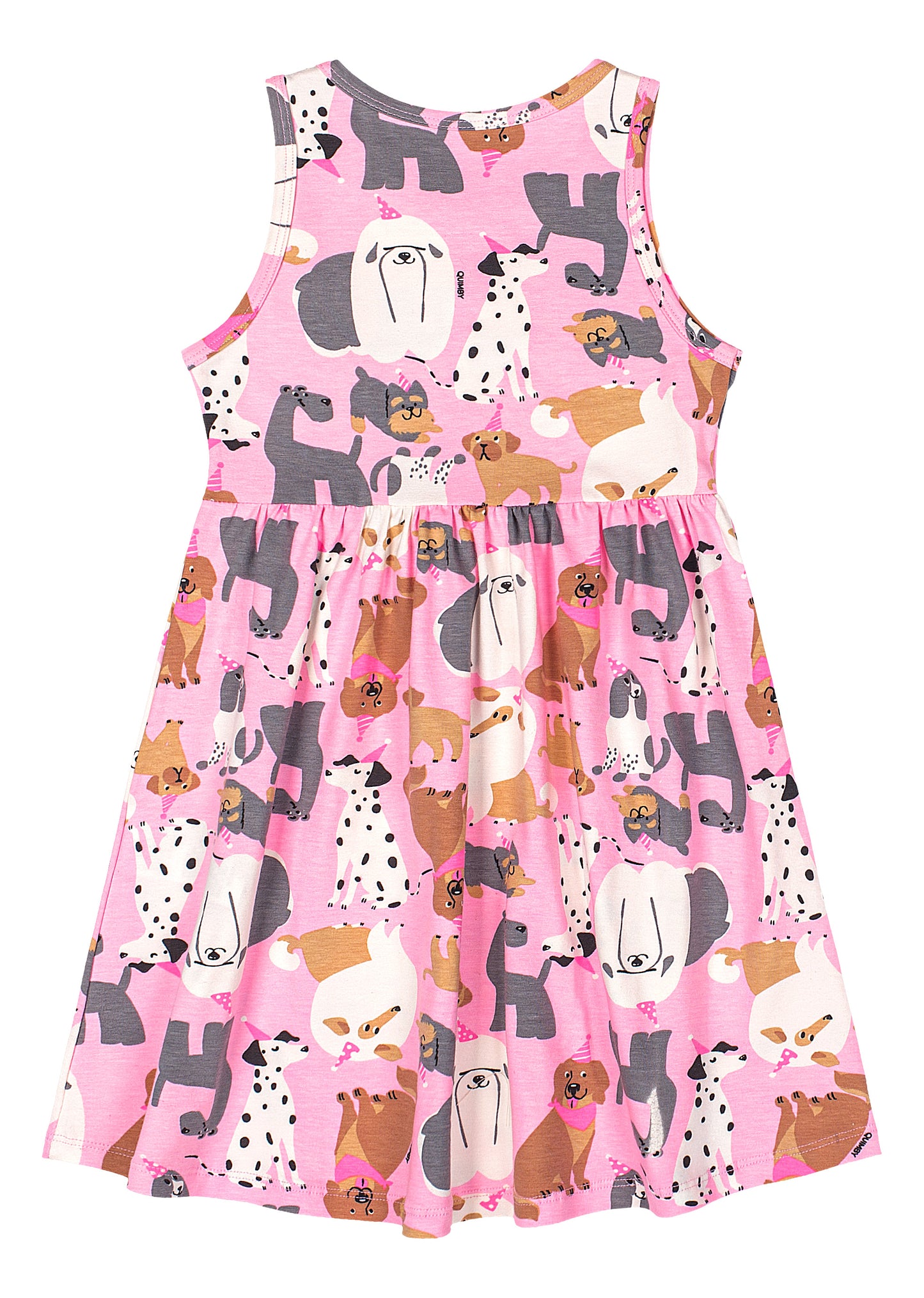 Vestido rosado perritos niña Quimby 34553-AB2367