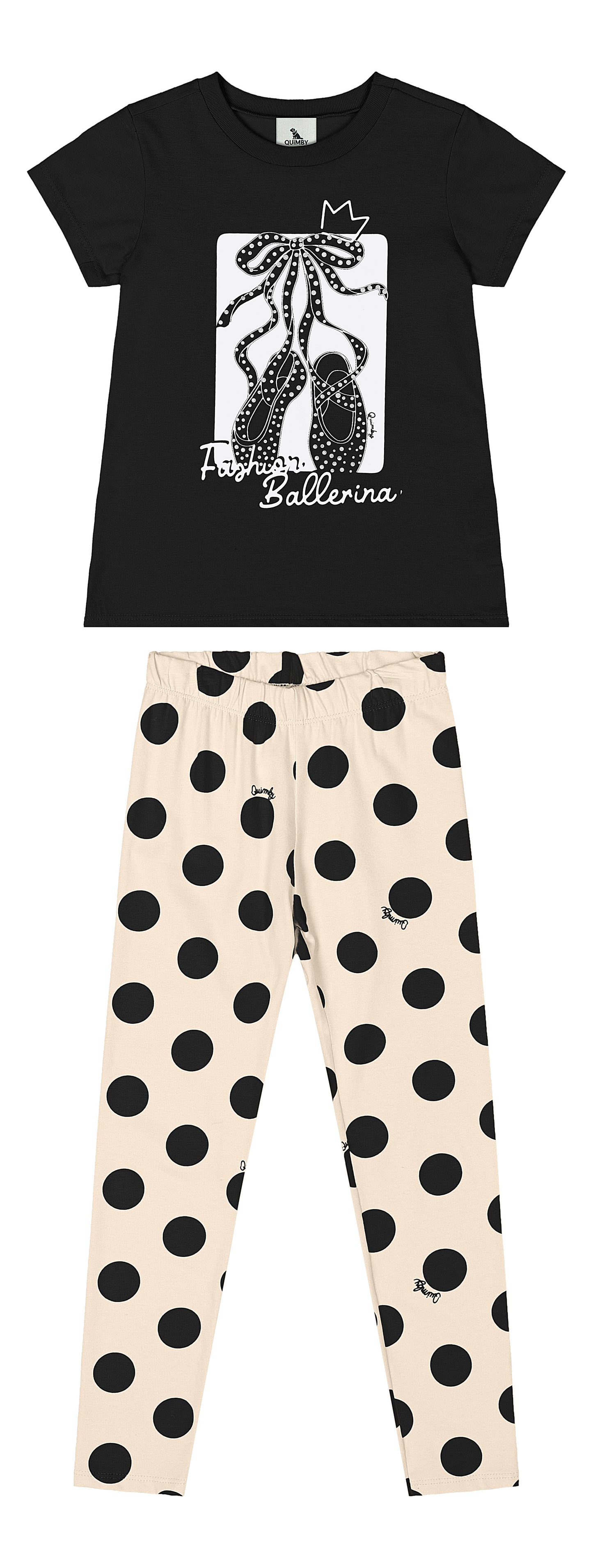 Set conjunto negro niña Quimby 34560-008910