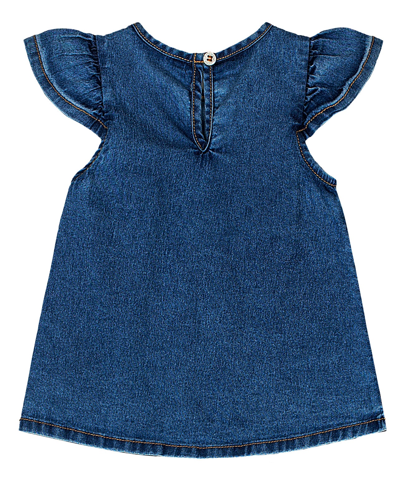 Set conjunto azul jeans bebe niña Quimby 34569-164118