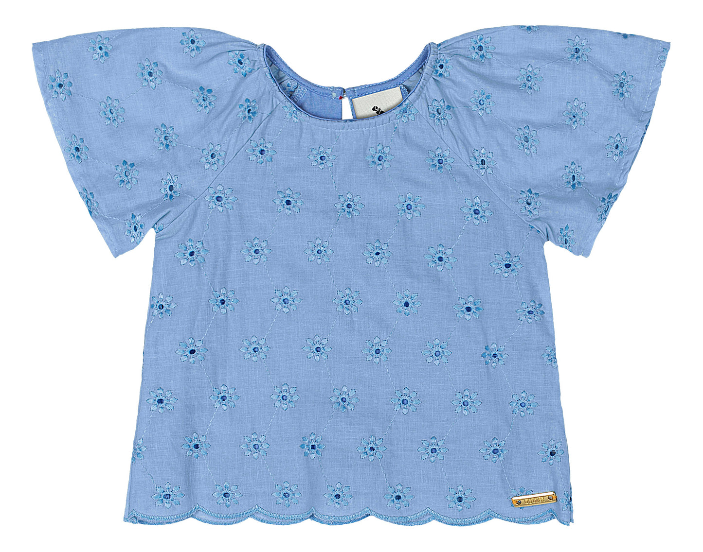 Set conjunto azul niña Quimby 34581-144124