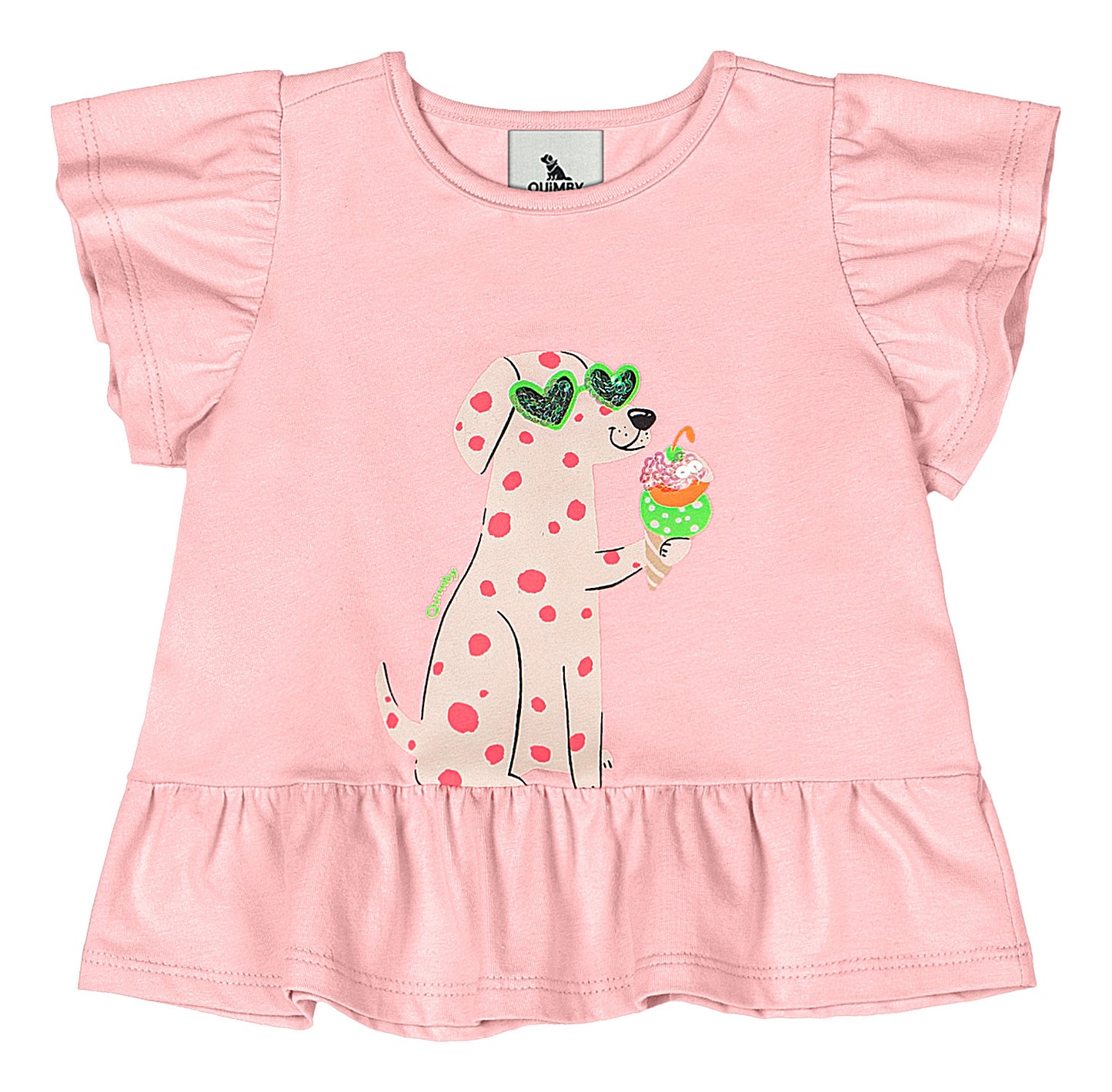 Set conjunto rosado niña Quimby 34583-131906