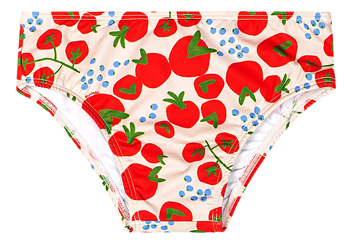Set traje de baño 2 piezas cerezas cherry niña Quimby 34602-SB0512