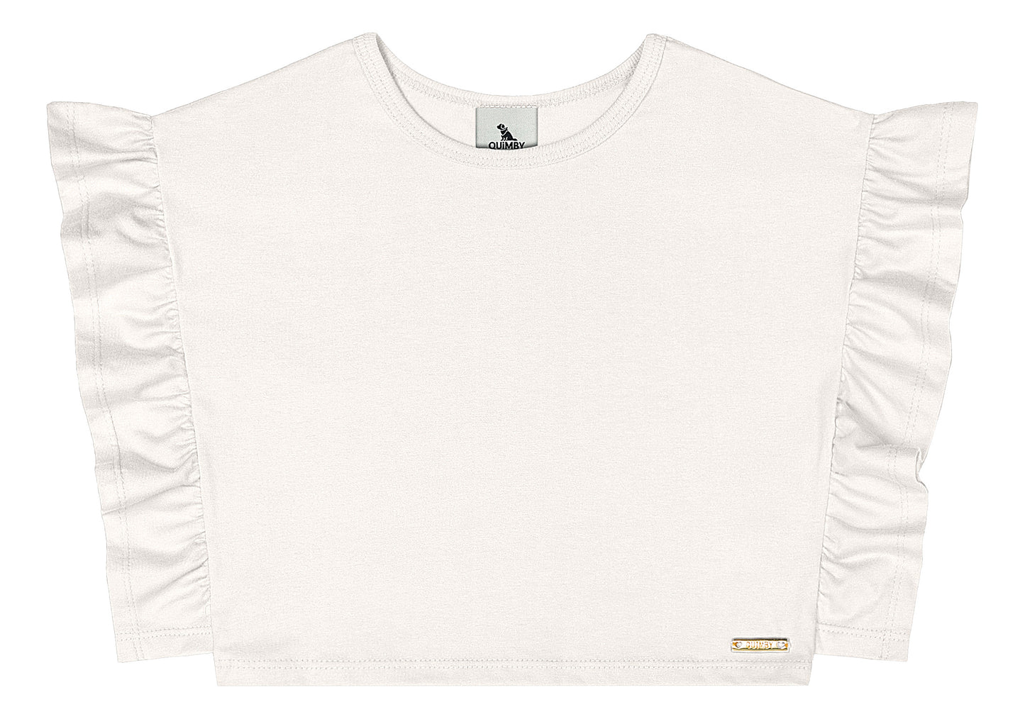 Camisa blusa blanca niña Quimby 34617-000106
