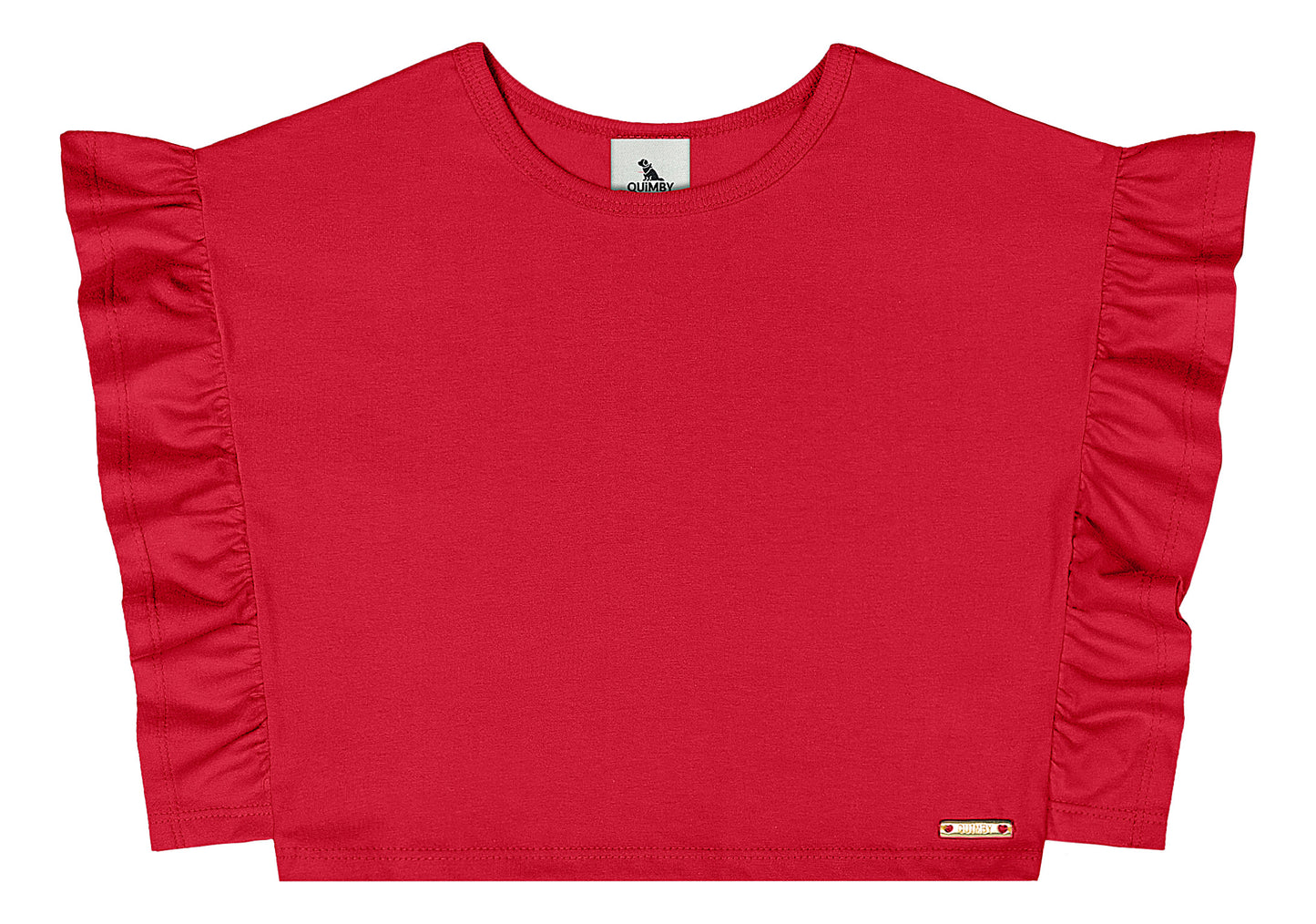 Camisa blusa roja niña Quimby 34617-191763
