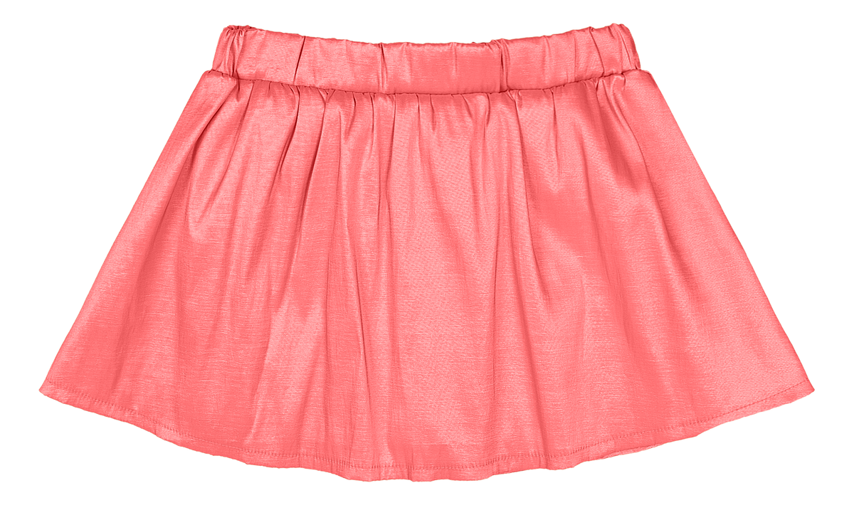 Set conjunto camisa blanca chongo rosado falda short tutu niña Quimby 35219-00101A