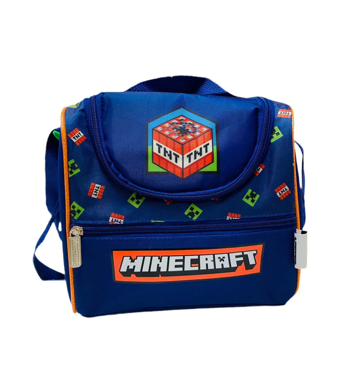 Lonchera Minecraft azul M35-220225