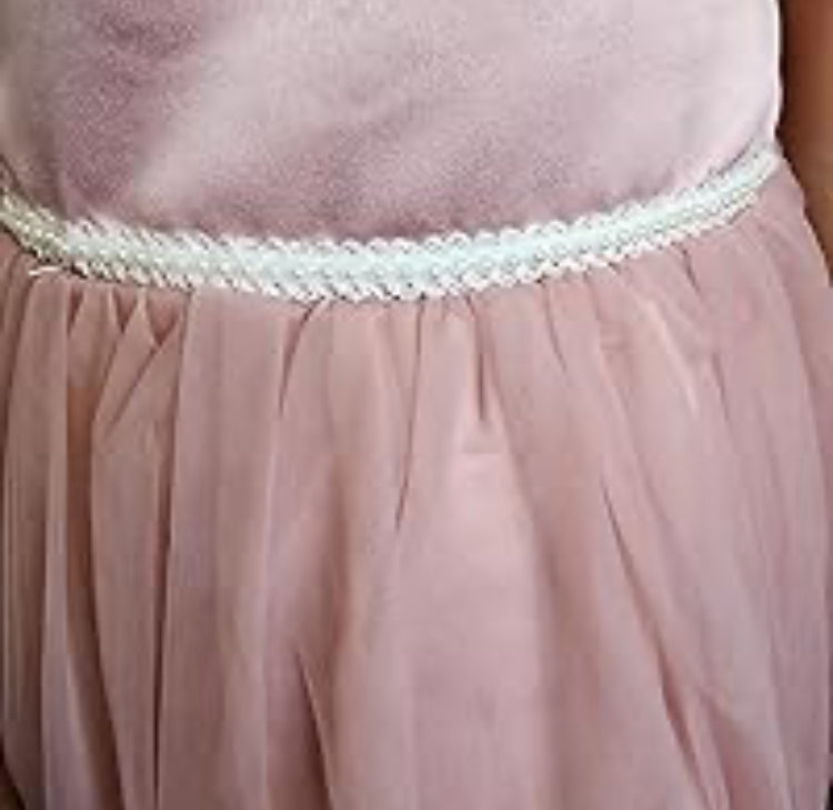 Vestido rosado evento gala