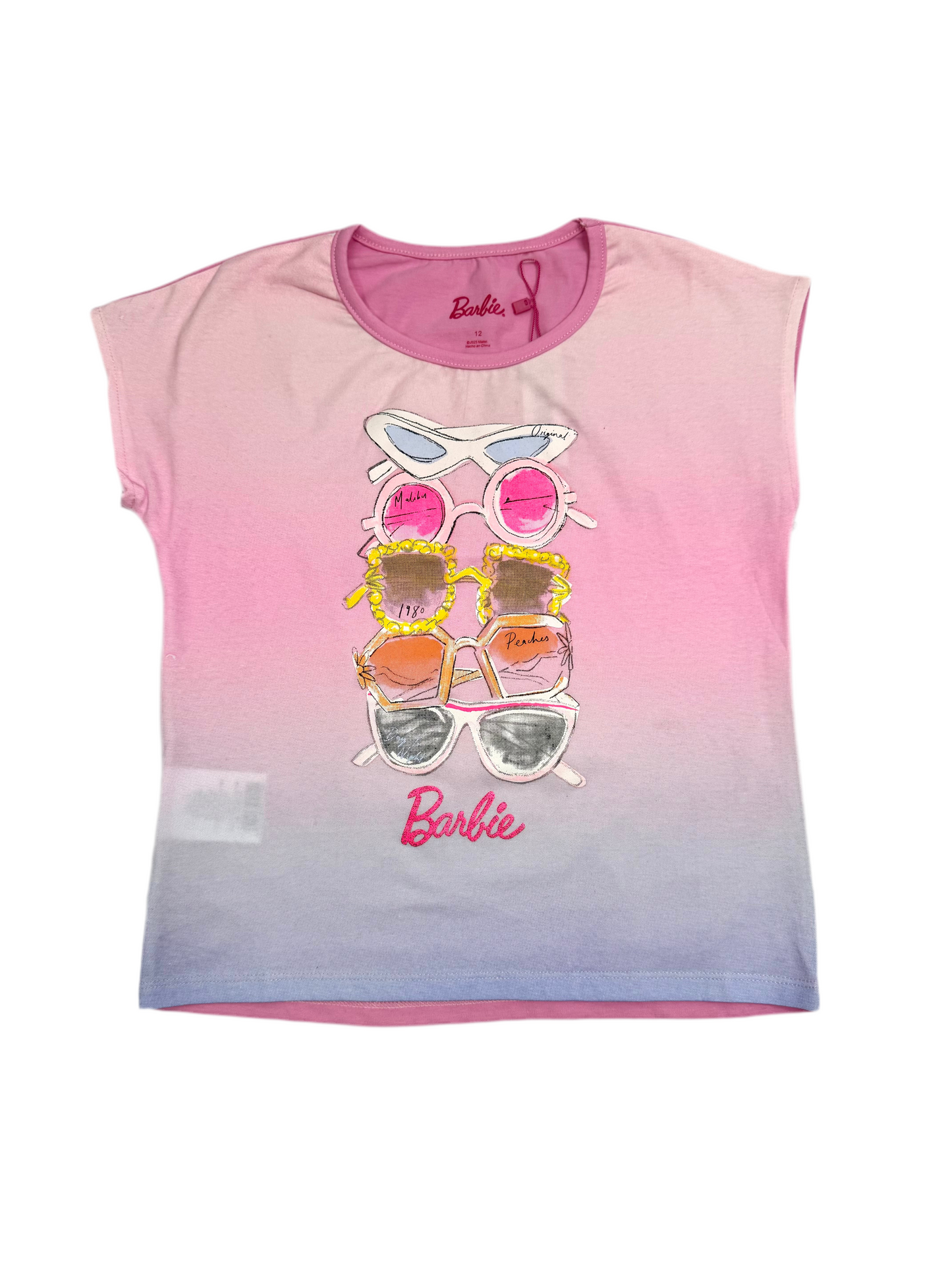 Camisa rosada azul Barbie Disney BA-90025