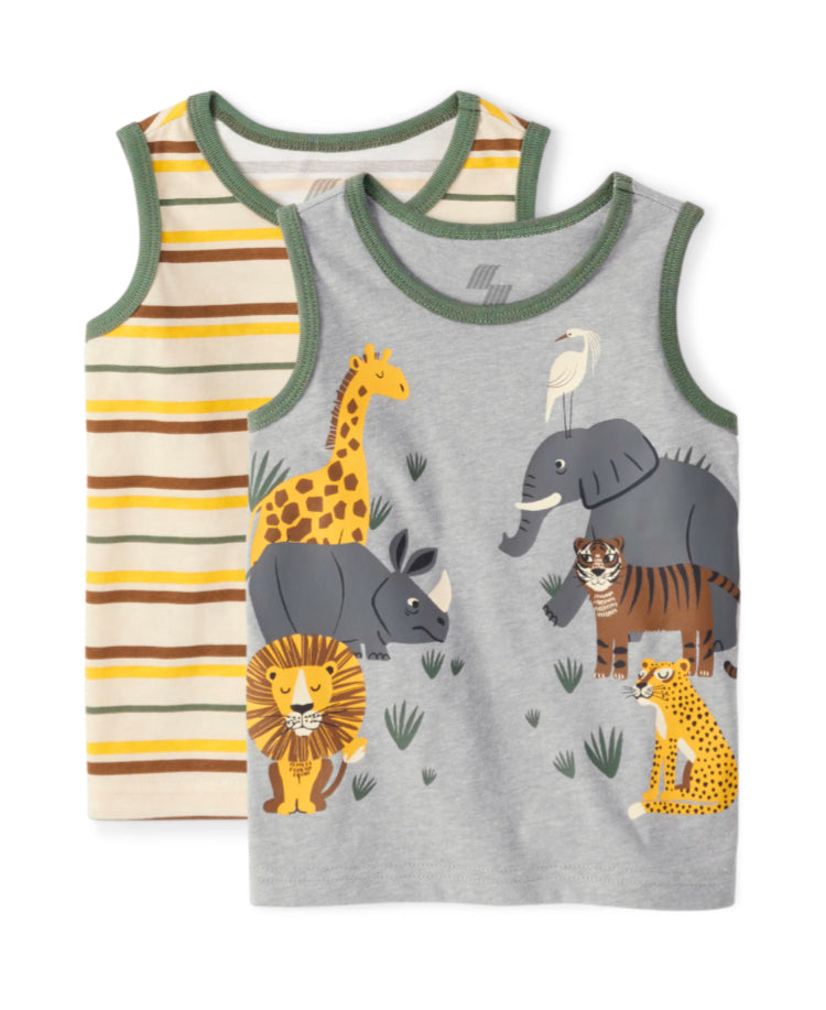 Set 2 camisas sin mangas Children's Place niño