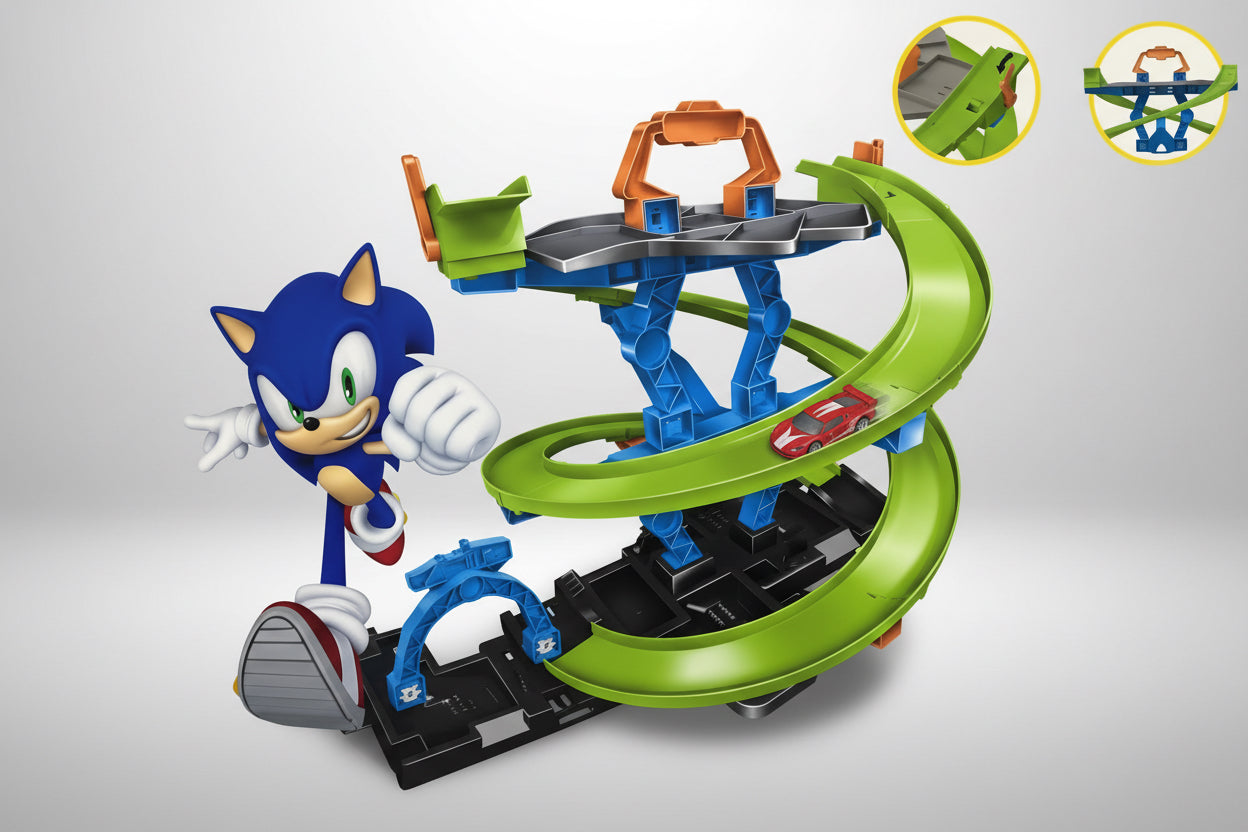 Juguete pista carro doble ST-SN-RT4 niño