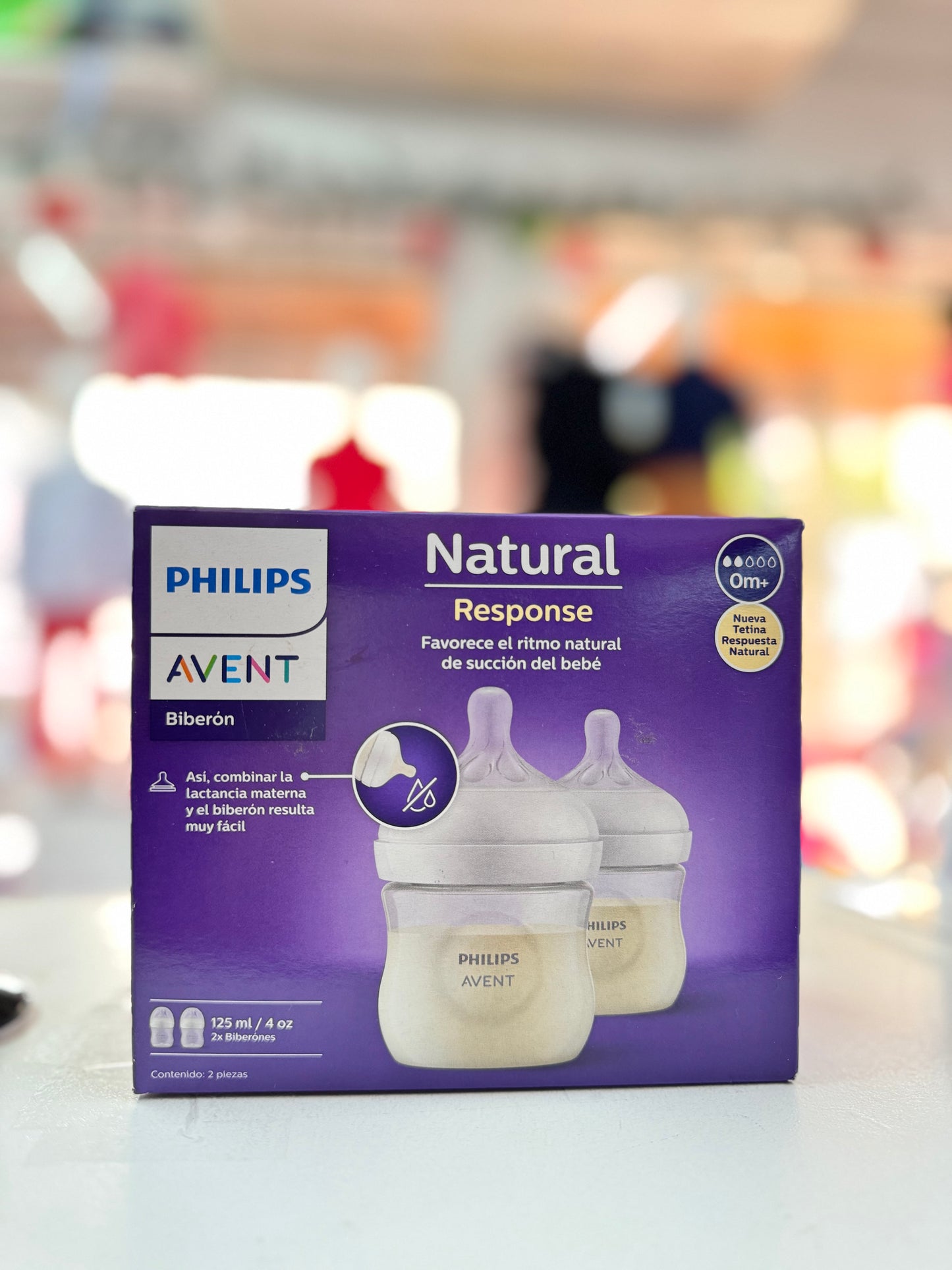 Biberón anti-colic Avent 1 m+ piezas 2 set 125 ml