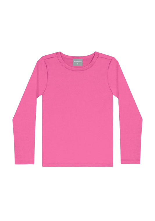 Camisa traje de baño niña camisa rosada manga larga 34098-033253