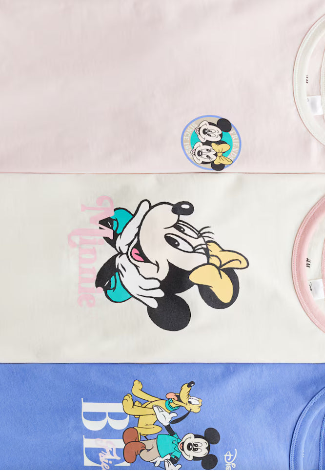 Set 3 camisas minnie Disney H&M niña