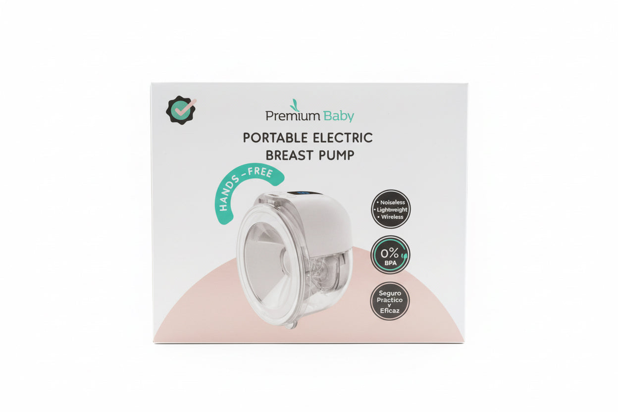 Extractor ordeñador de leche electrico portatil Premium Baby bebe niño niña lactancia