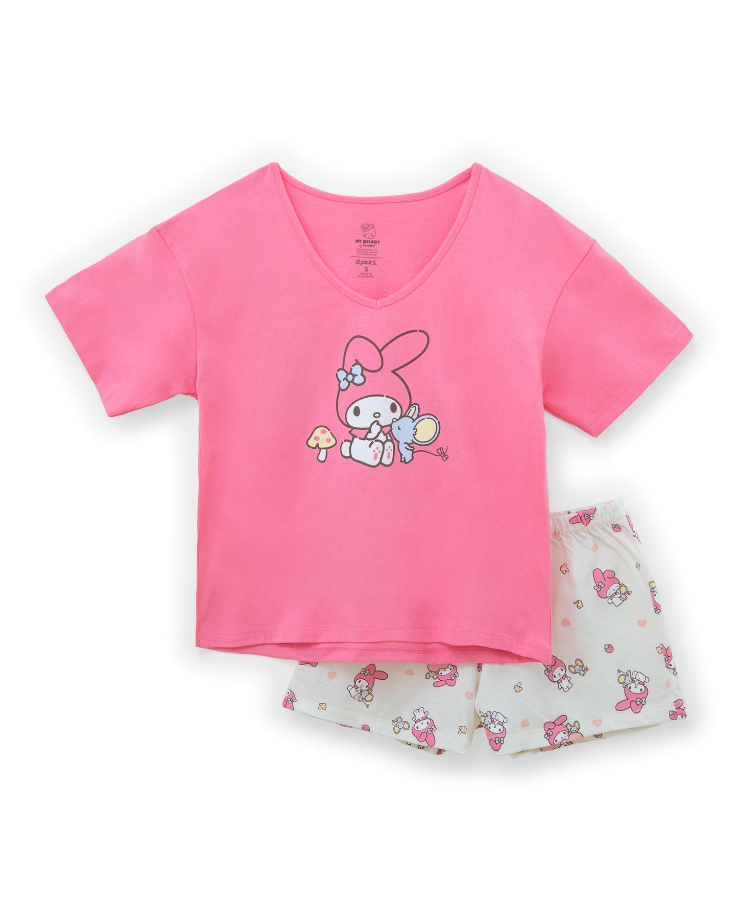 Pijama dama juvenil mujer niña My Melody St Jacks 4080113002