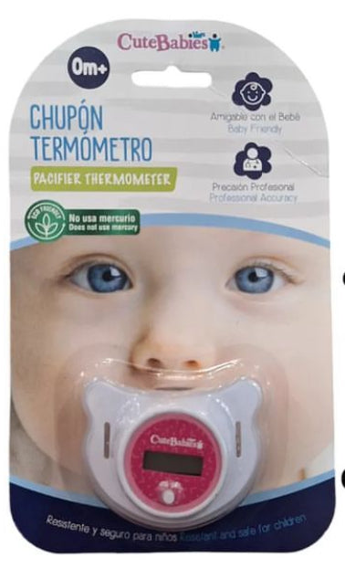 termometro rosado bebe niña cute