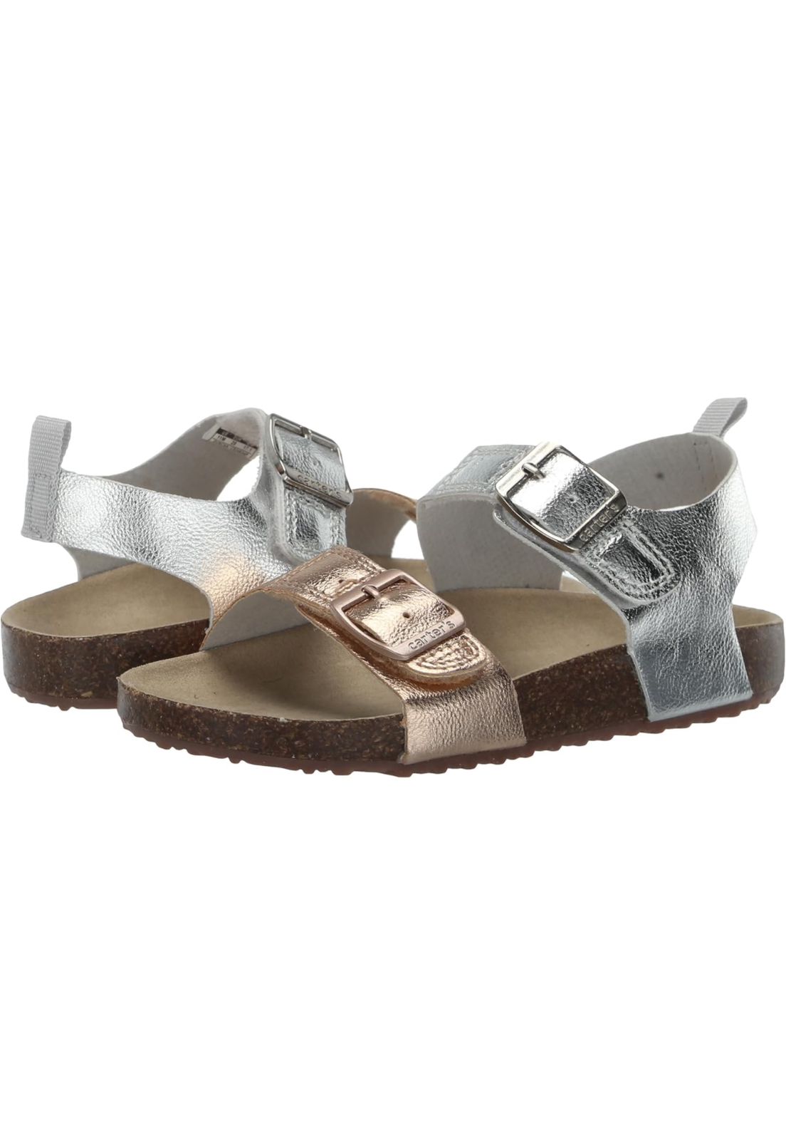 Sandalias Plateadas Sandalias De Niño Nuevas Sandalias De Niña